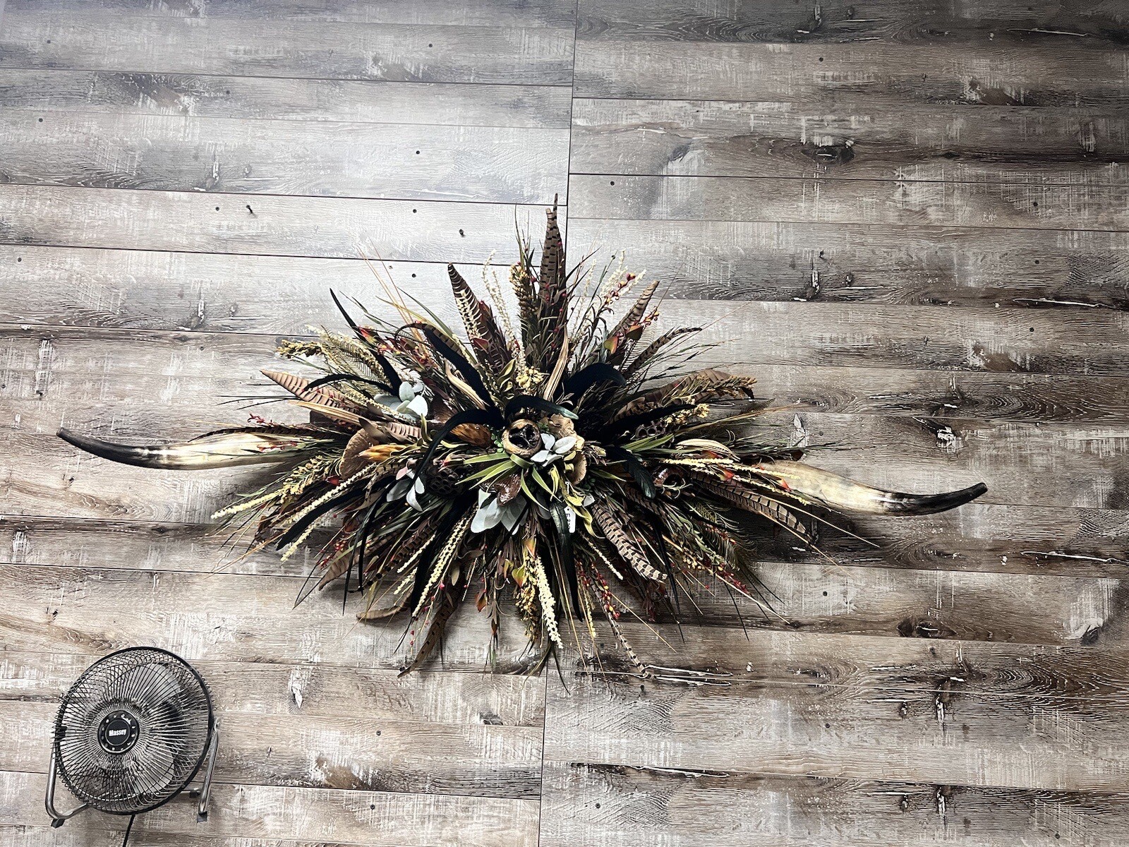 Silk Decorative Floral Arrangement, Wall piece decor