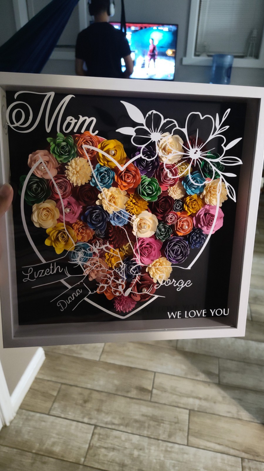 Cuadros Personalizados, Flores Hechas A Mano, Detalles A Tu Gusto Y Preferencia.