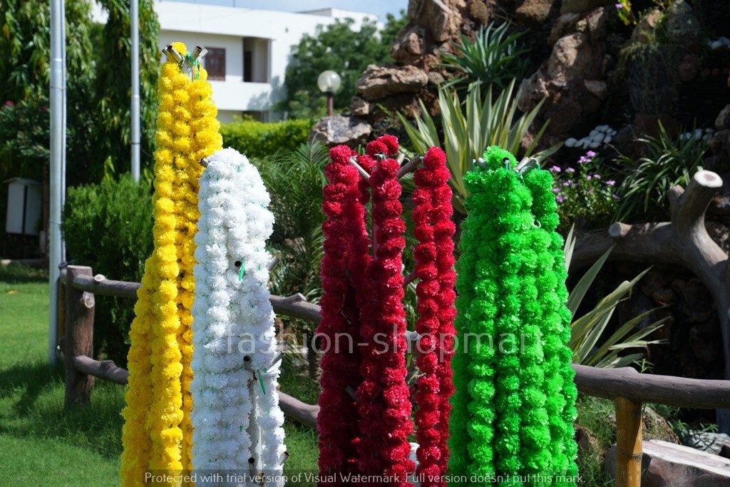 Wholesale Wedding Mehndi Party Door Mango Foel Garlands indian Decoration