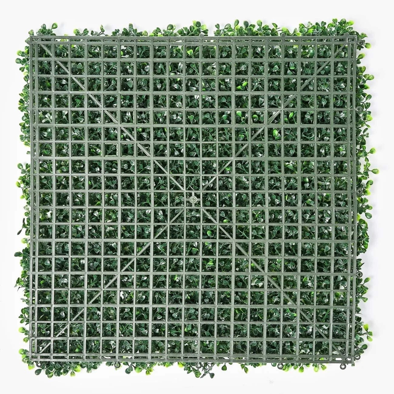 12 Pieces 20″x 20″ Artificial Boxwood Panels Topiary Hedge Plant, Privacy Hed…