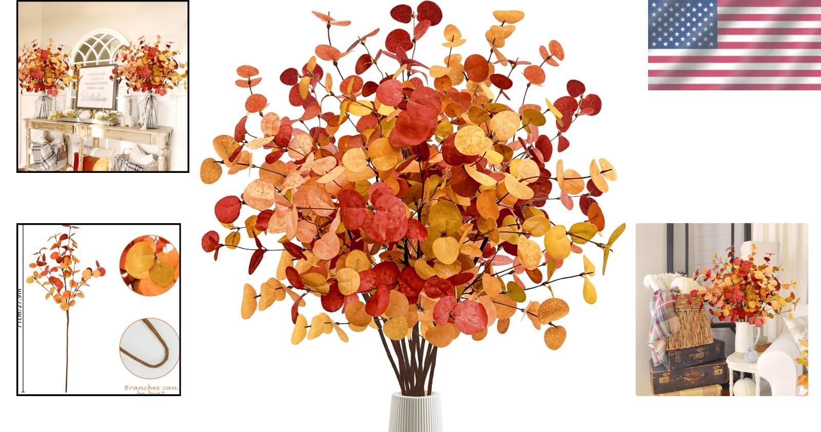 Eucalyptus Leaves – Autumn Floral Arrangement