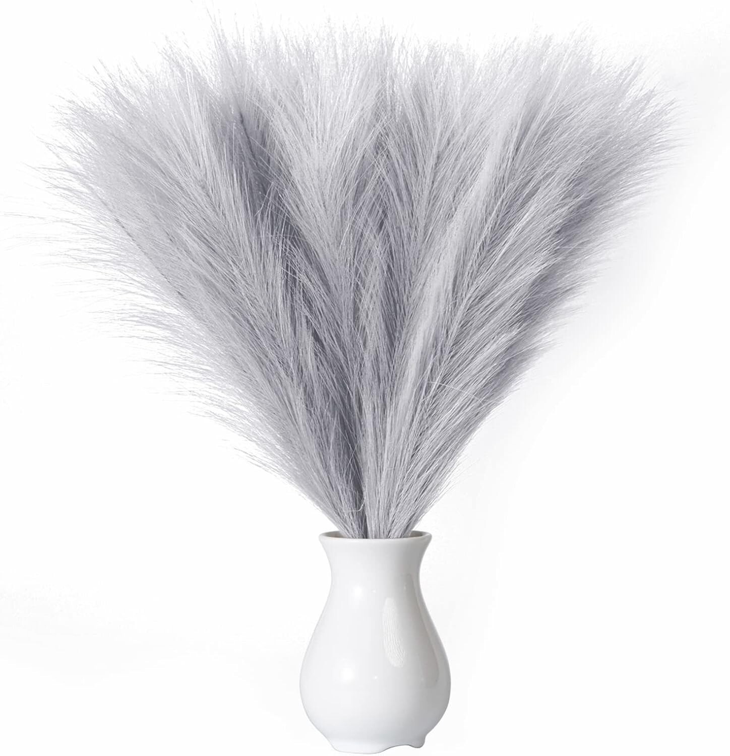 6-Pack Pampas Grass – Artificial Stems for Wedding & Home