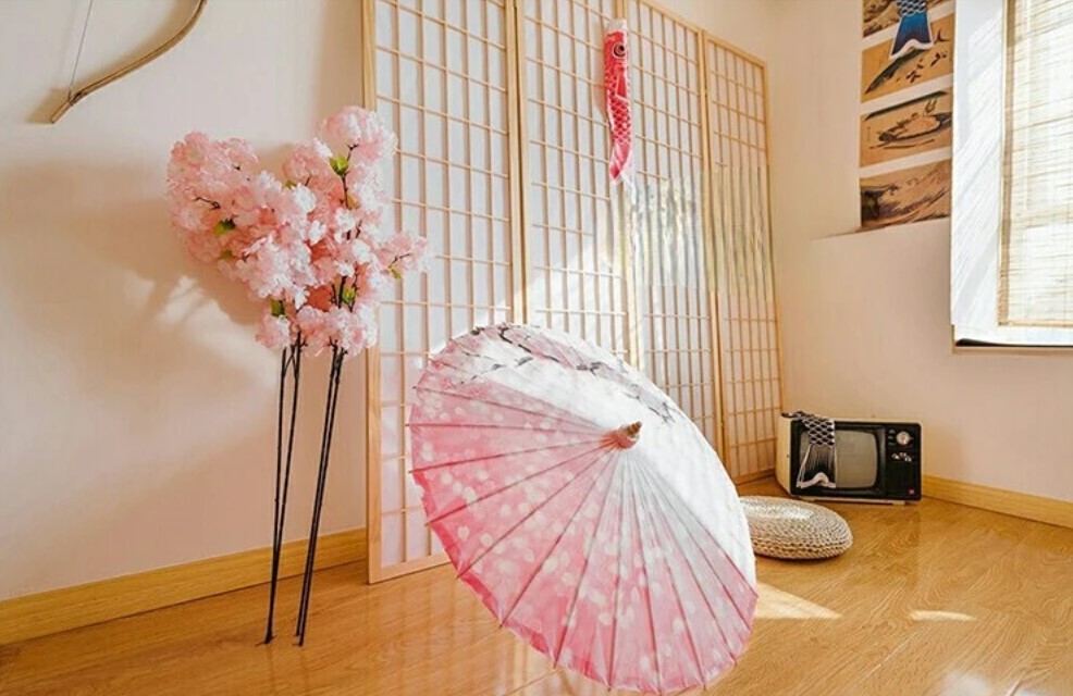1/2/3pcs Artificial Cherry Blossom Flower For Wedding / Home / Office Decor NEW