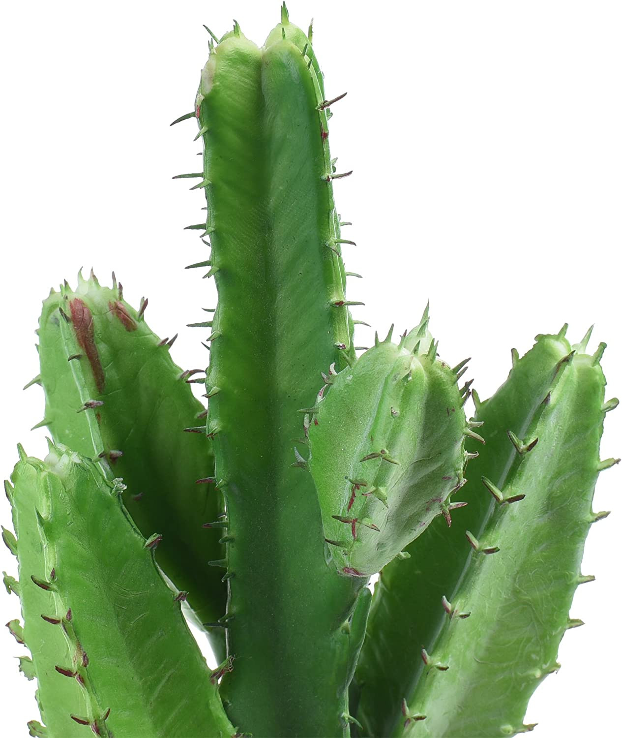 2Pcs Artificial Cactus Plant Fake Plants Faux Home Mini Decoration Arrangement