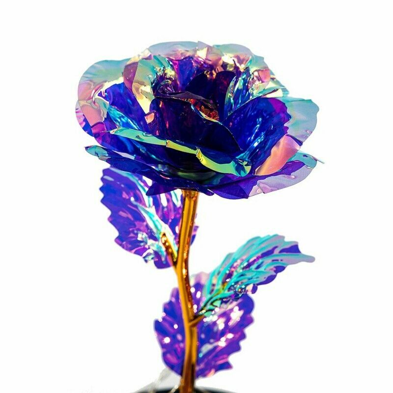 Rose Flower In Glass Gifts For Women Wife Her Valentine Girlfriend Birthday Gift