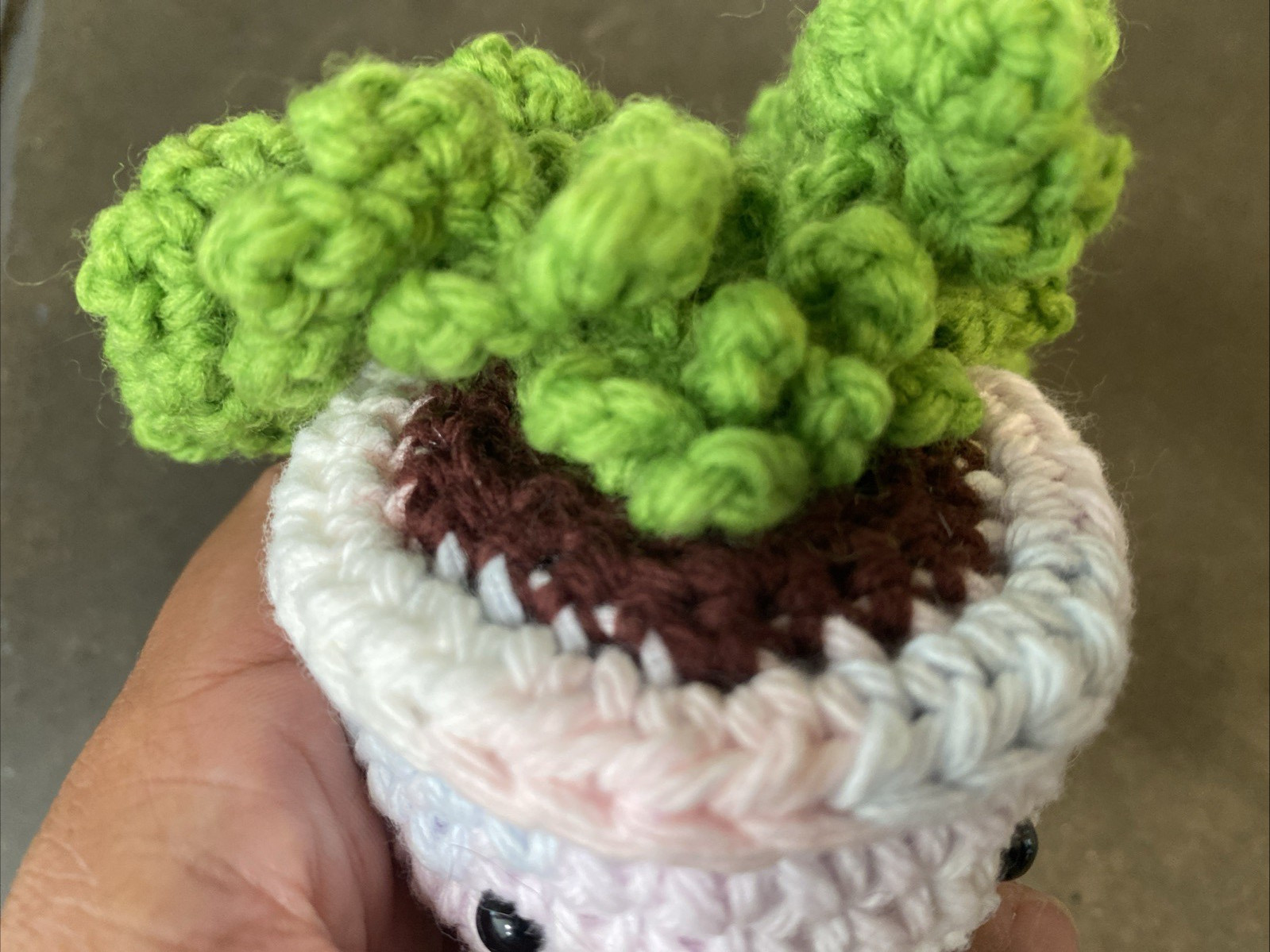 Crocheted Potted Plant Plush