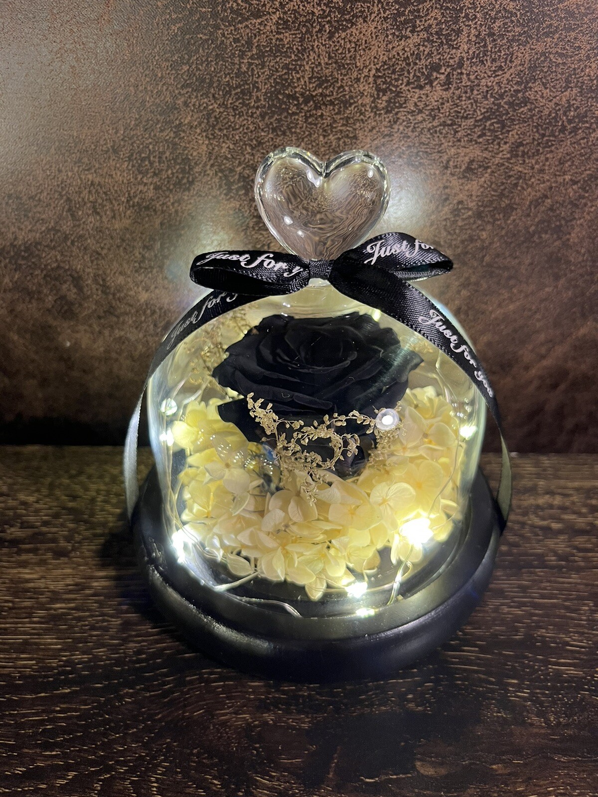 Eternal Rose flower Preserved rose everlasting rose flower gift with Led Light