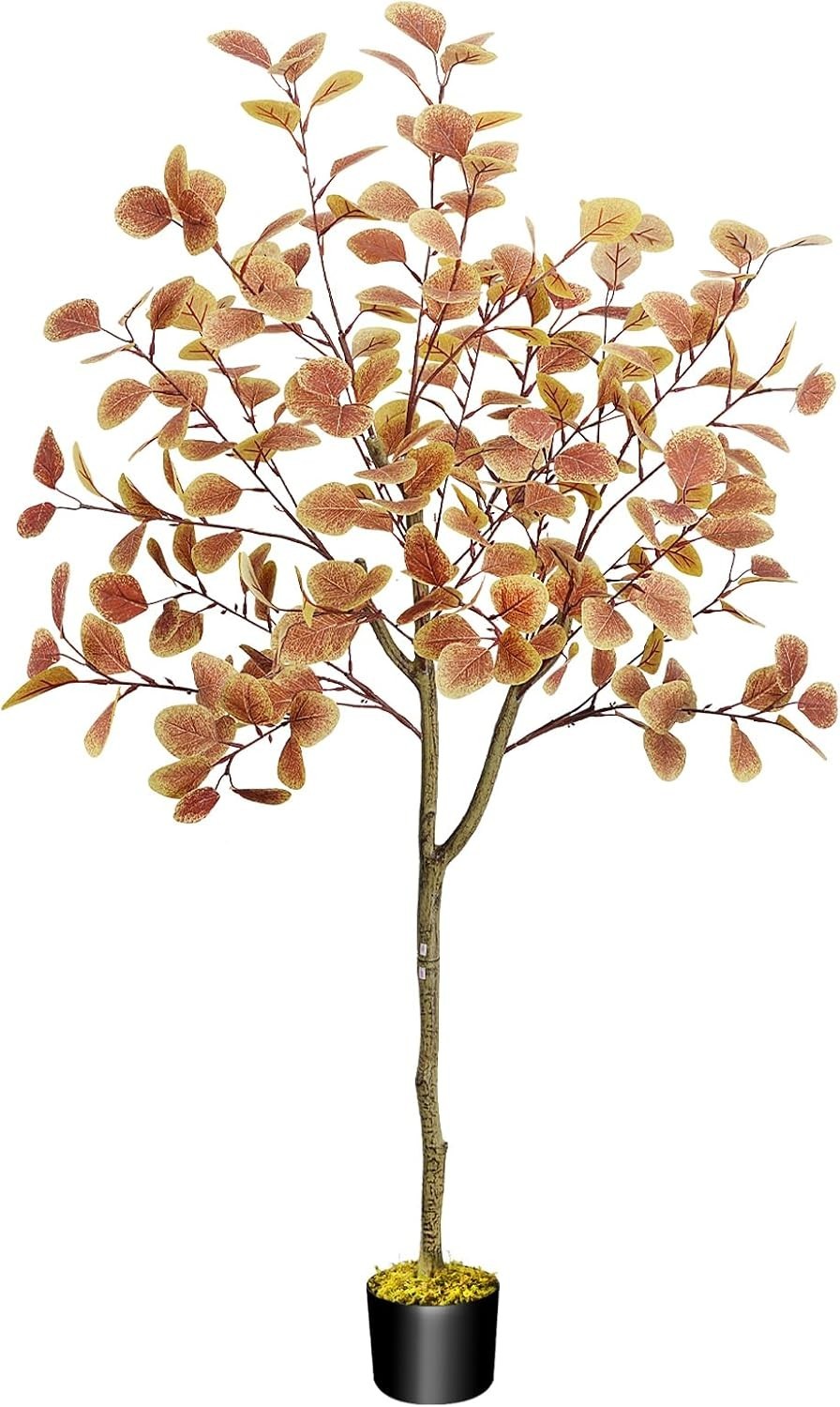 5 Ft Artificial Fall Tree for Decoration Autumn Farmhouse Porch Décor (2-Pack)
