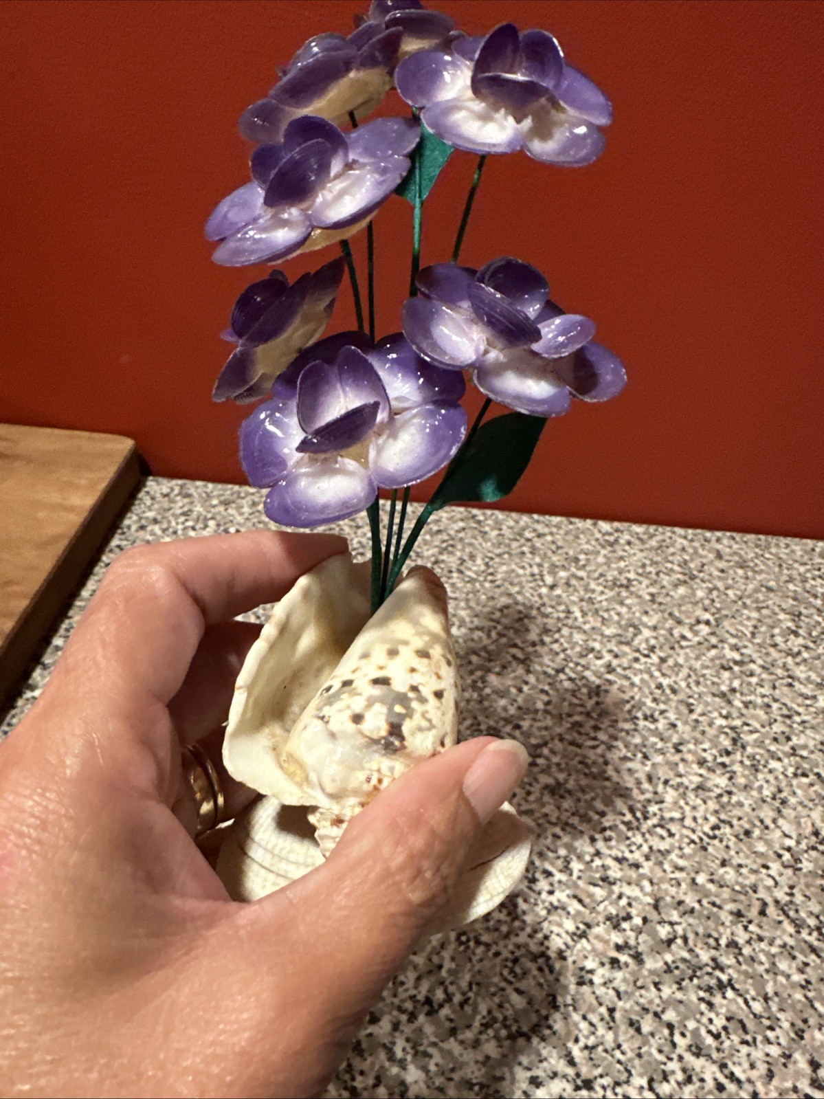 Vintage Sea Shell Floral Arrangement Philippines SH2