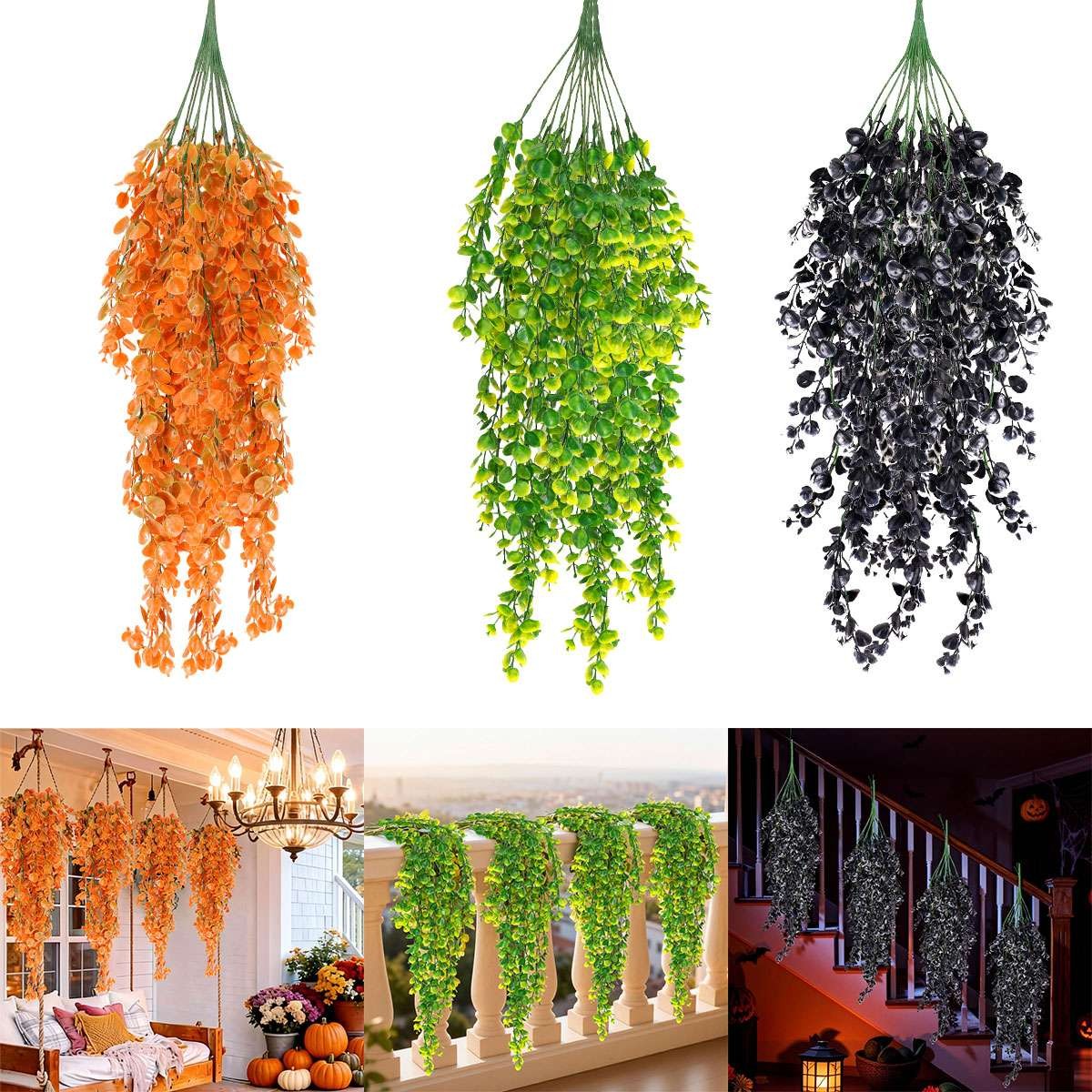 Artificial Fake Hanging Flower Vine Plant Wedding Garden Indoor Outdoor Decor
