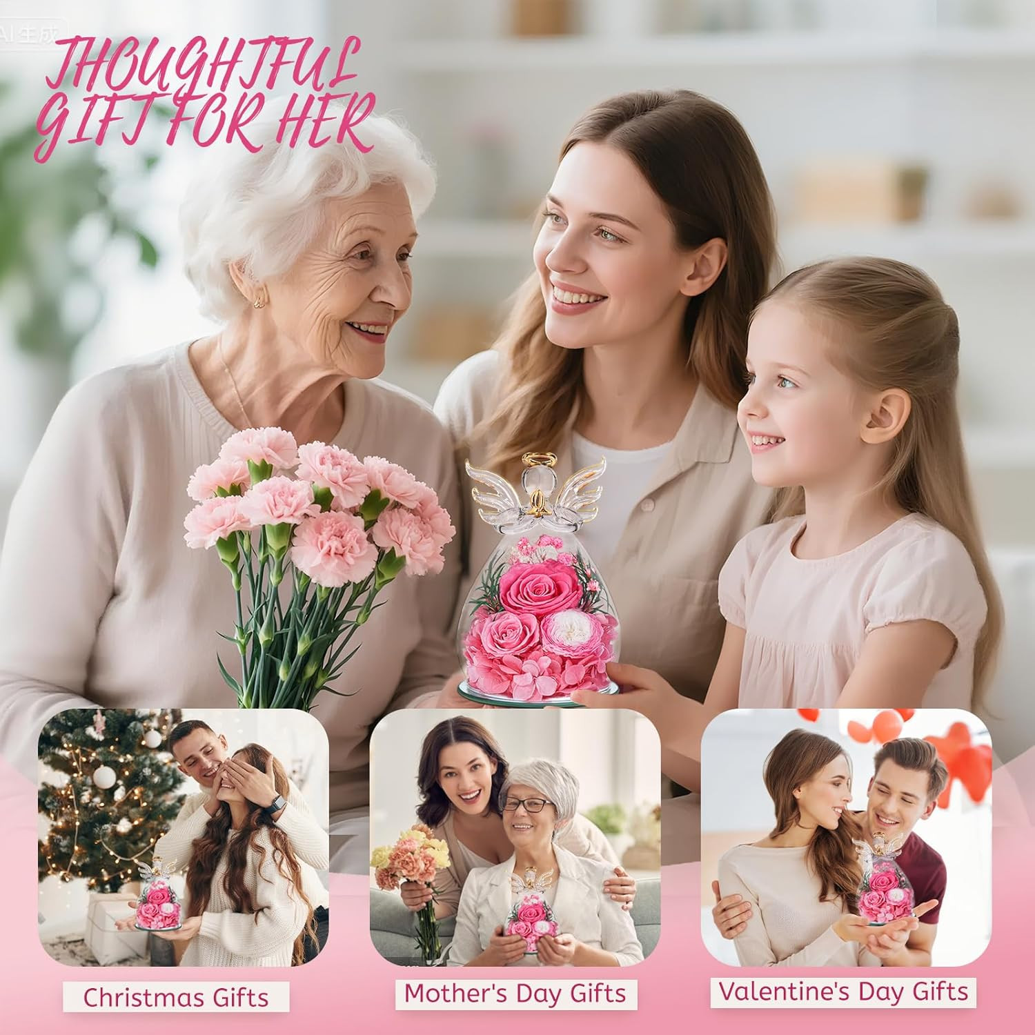 Gifts for Mom Birthday Flowers for Women Mothers Day Flowers for Delivery Preser