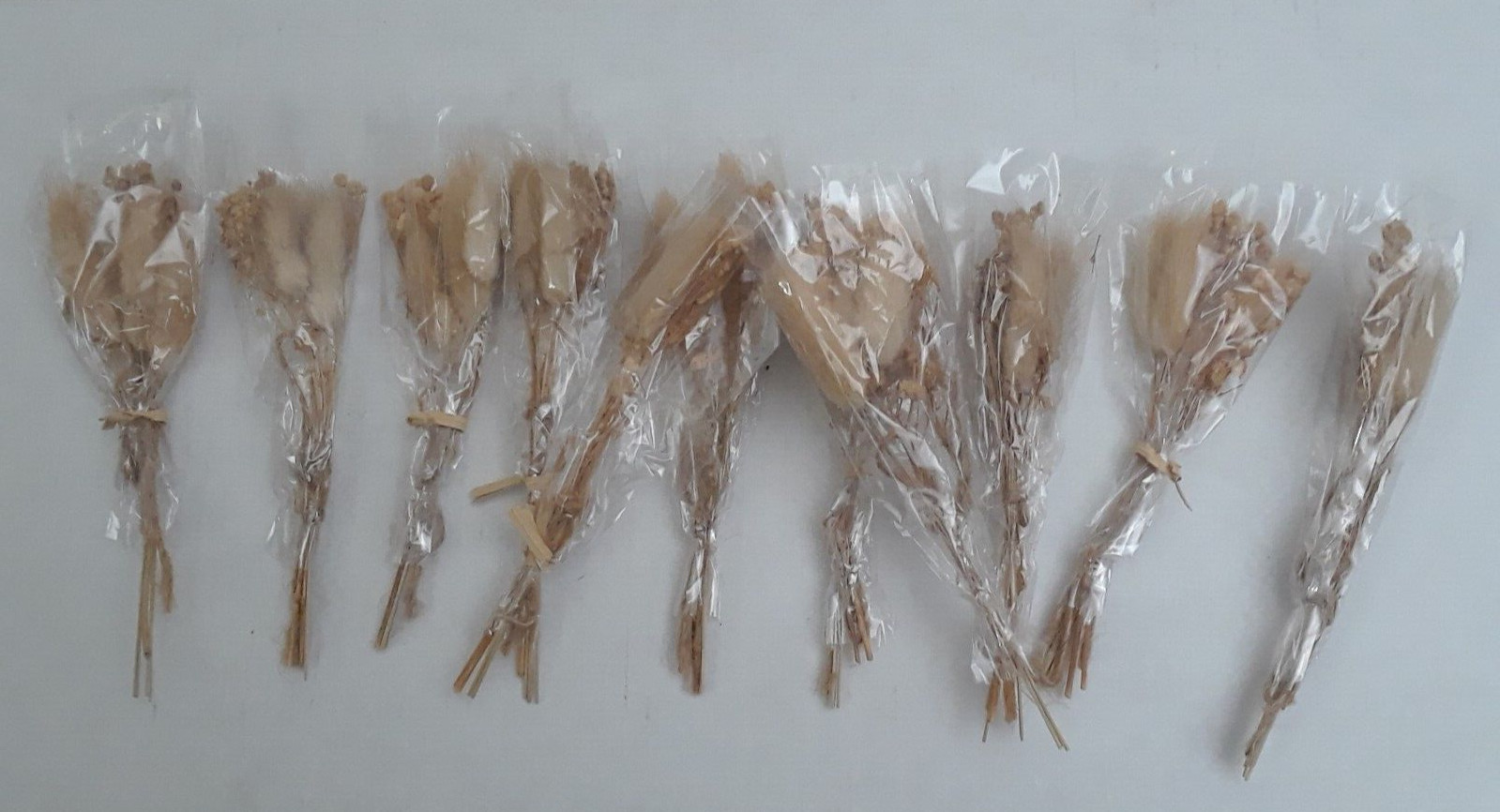 Dry Flower Decor Dried Flower Decor Bouquet Reusable Dried Floral Lot of 11