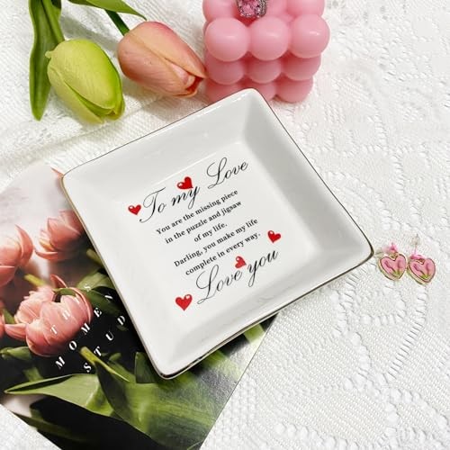 Valentines Day Gifts for Wife Girlfriend- You make my life complete in Love