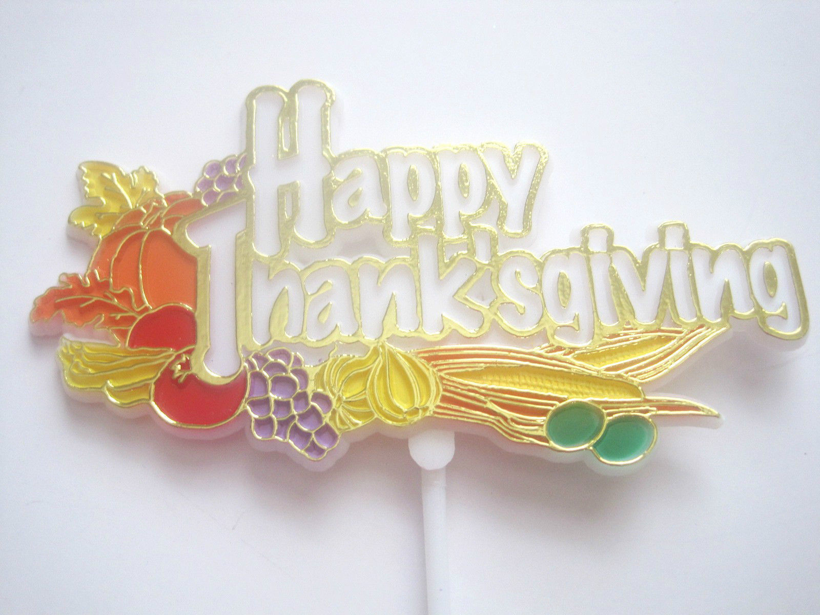 Floral Picks Thanksgiving Harvest Vegetables Fruits Fall 6-12/Pk!