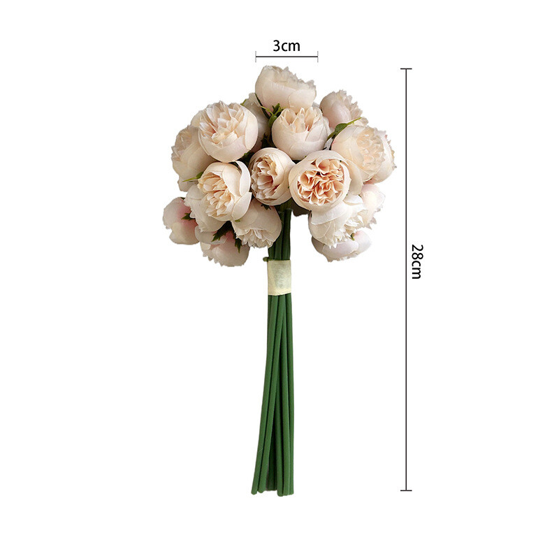 27 Head Flower Simulation Flowers Wedding Guide Decoration Flower Arrangement
