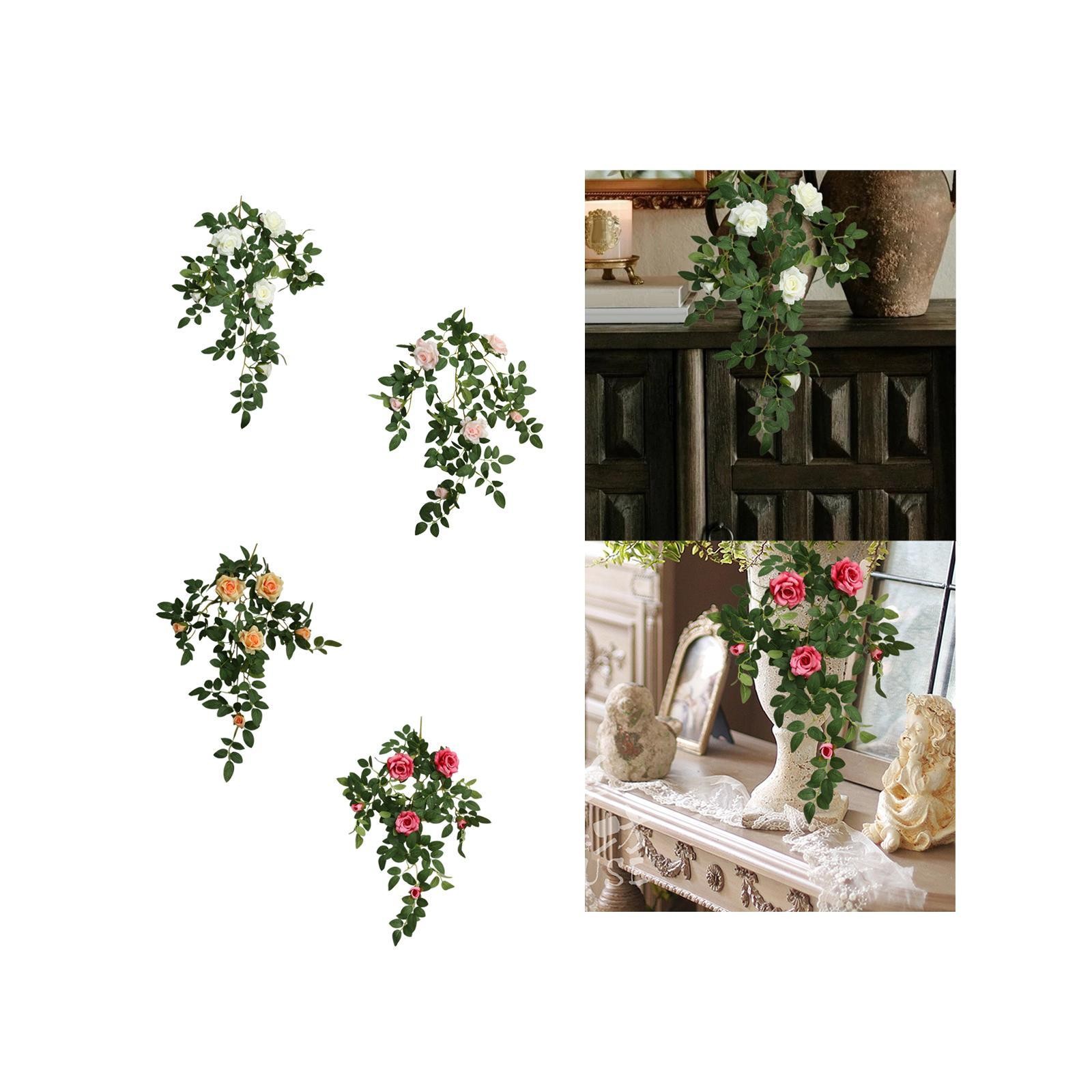 Artificial Flower Vine Balcony Decor Table Setting Realistic Hanging Flowers