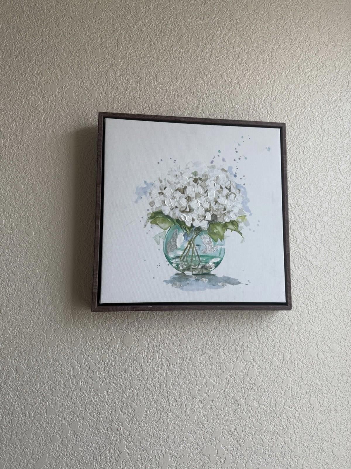 Pair of ‘Fresh Little Flower’ Wall Decor Canvases