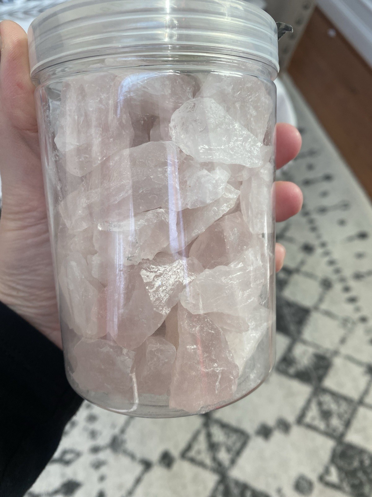 Ashland Decorative Filler Rocks Rose Quartz (5)