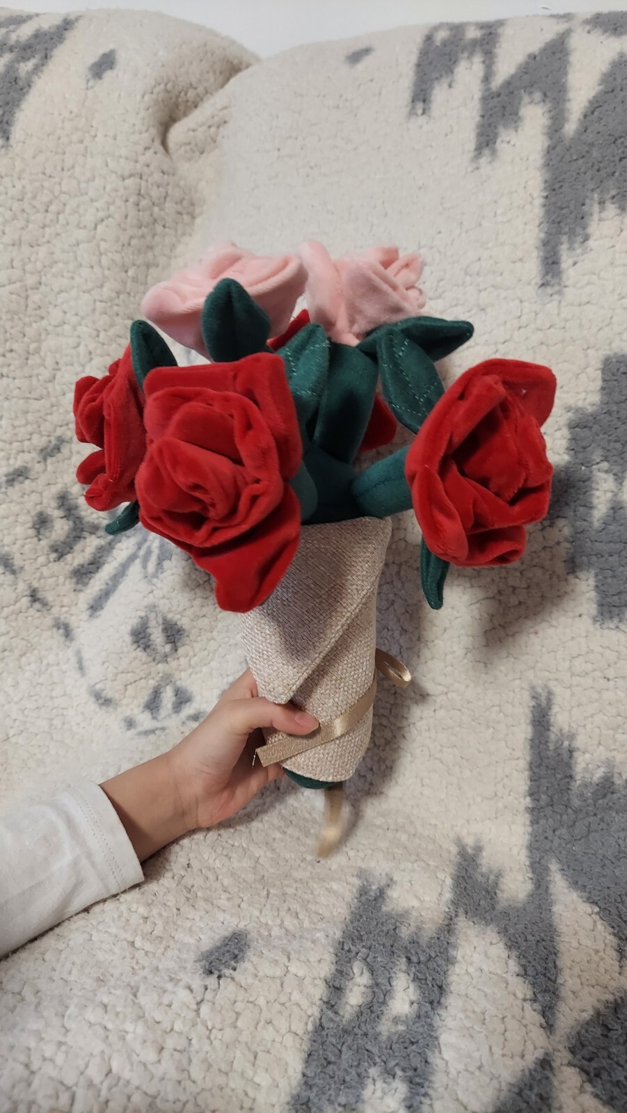 Bouquet Flowers Toy Girls Birthday Wedding Gifts Doll Toy NWT