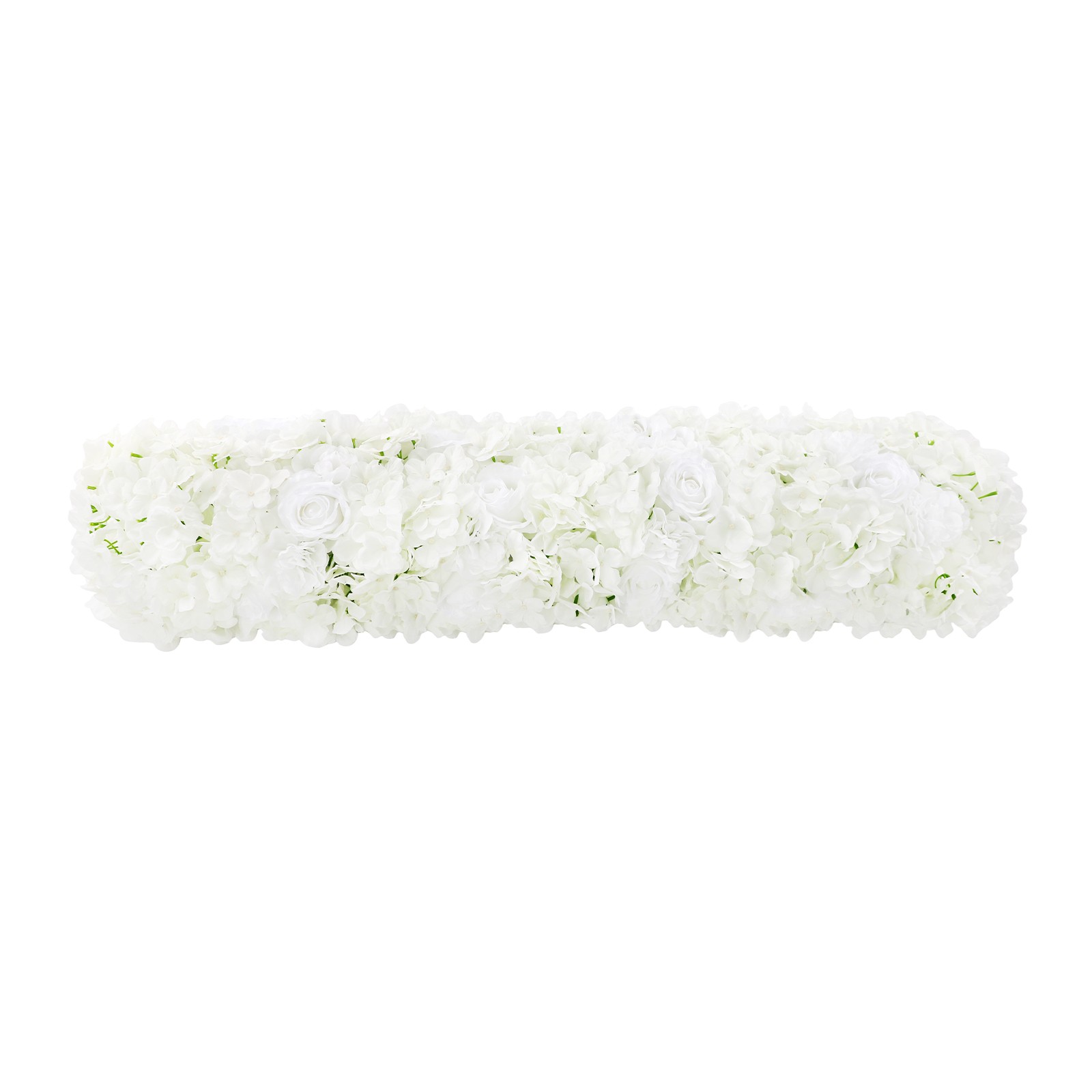 White Artificial Flowers for Home Party Wedding,Artificial Silk Flowers Row,HOT!