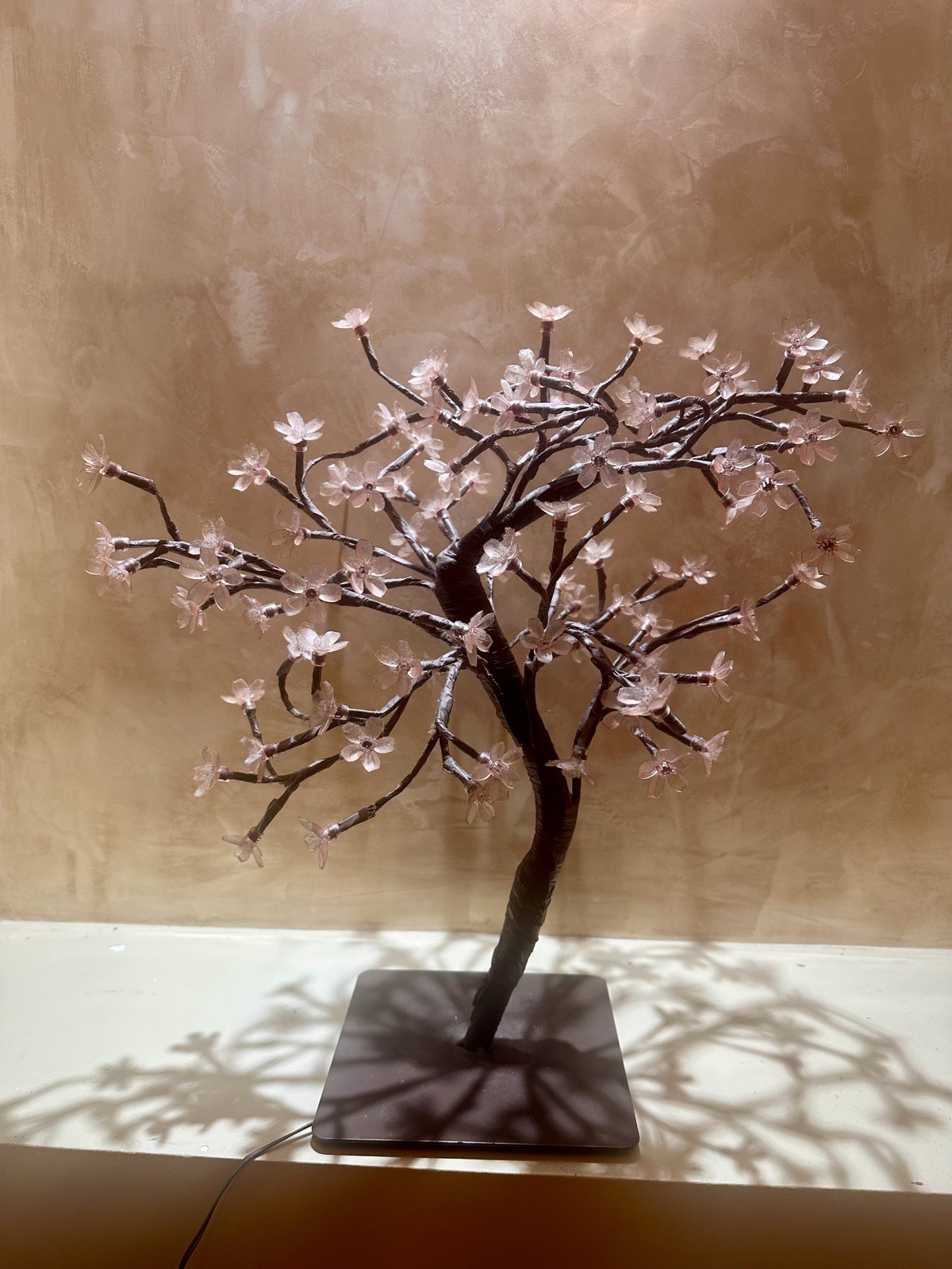 Cherry Blossom Bonsai Tree Light 18Tree Lamp with 48 LED Japanese Style