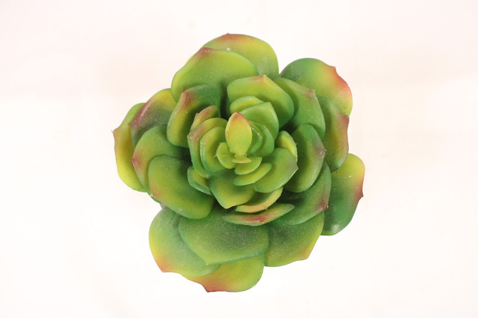 Set Of 3 Garden Faux Succulents Small Mirrored Glass Pot Artificial Plant Decor