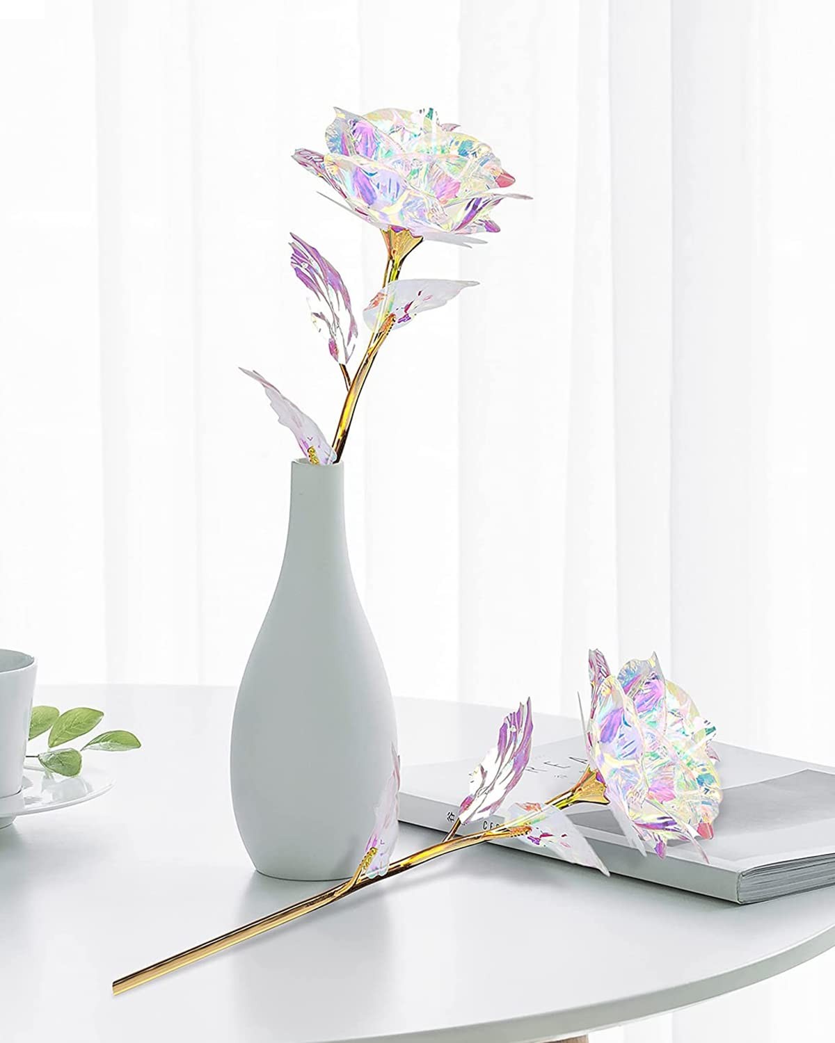 Mothers Day Mom Gifts for Women Grandma, Artificial Forever Birthday Flowers …