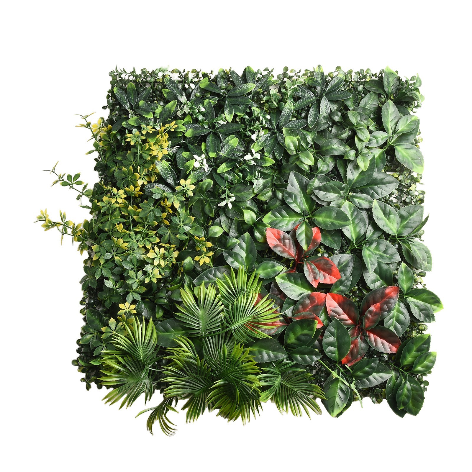 Green Plastic Lawn Plants for Home Decoration Easy to Clean and Maintain