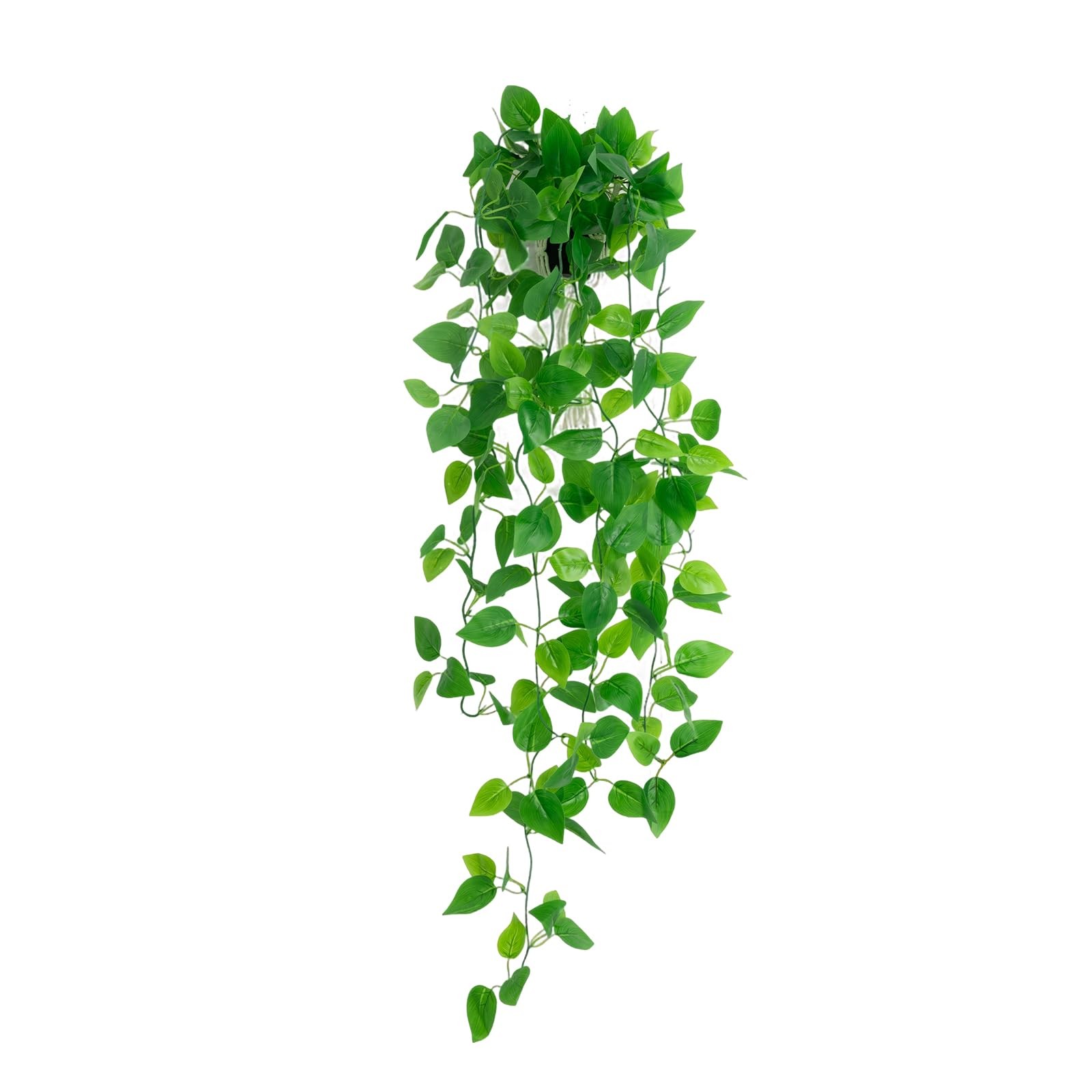 Fake Hanging Plants for Room Decor,1pcs Artificial Potted Plants Vines for Wa…