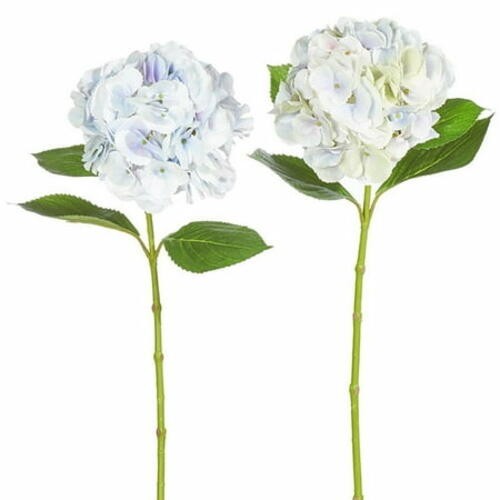 Raz Imports 26-inch Hydrangea Stem Assortment of 2 Faux Flowers