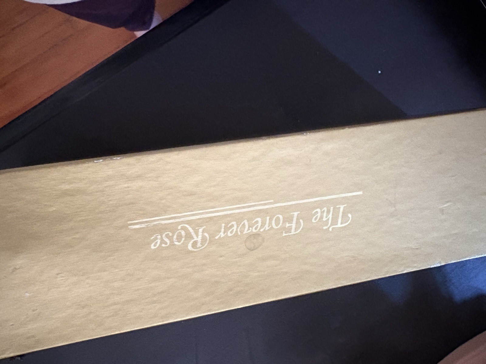 REAL 24K GOLD ROSE, Genuine One Of A Kind Rose Hand Dipped In 24K Gold In Box