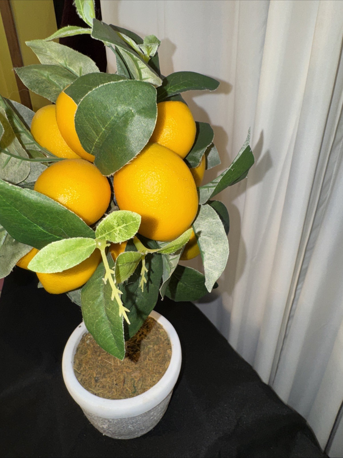 Nearly Natural Lemon Ball Tree Arrangements 16”