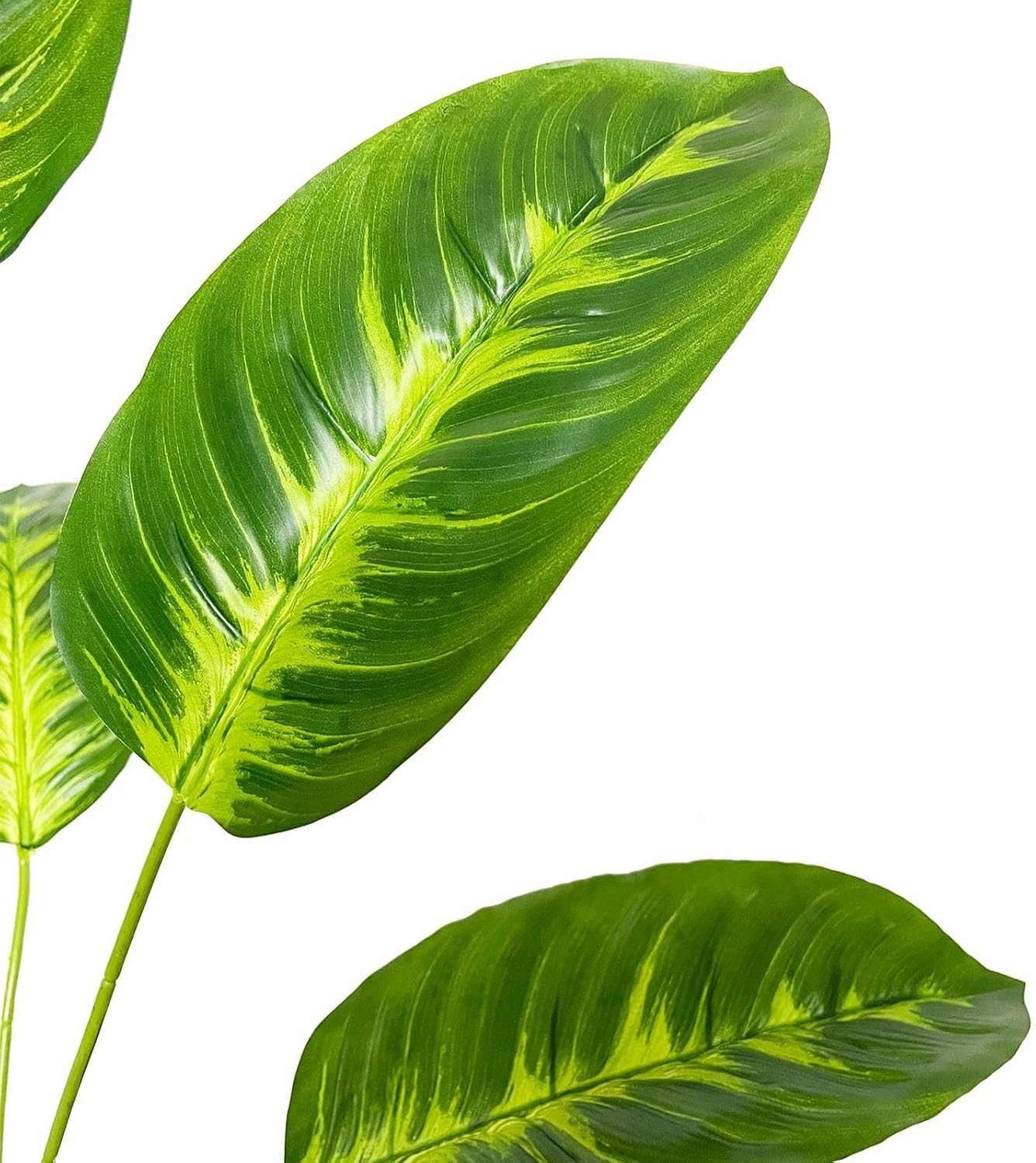 Rozwkeo Artificial Plants in Pots Large Fake Tree Floor Faux Tropical Plants …