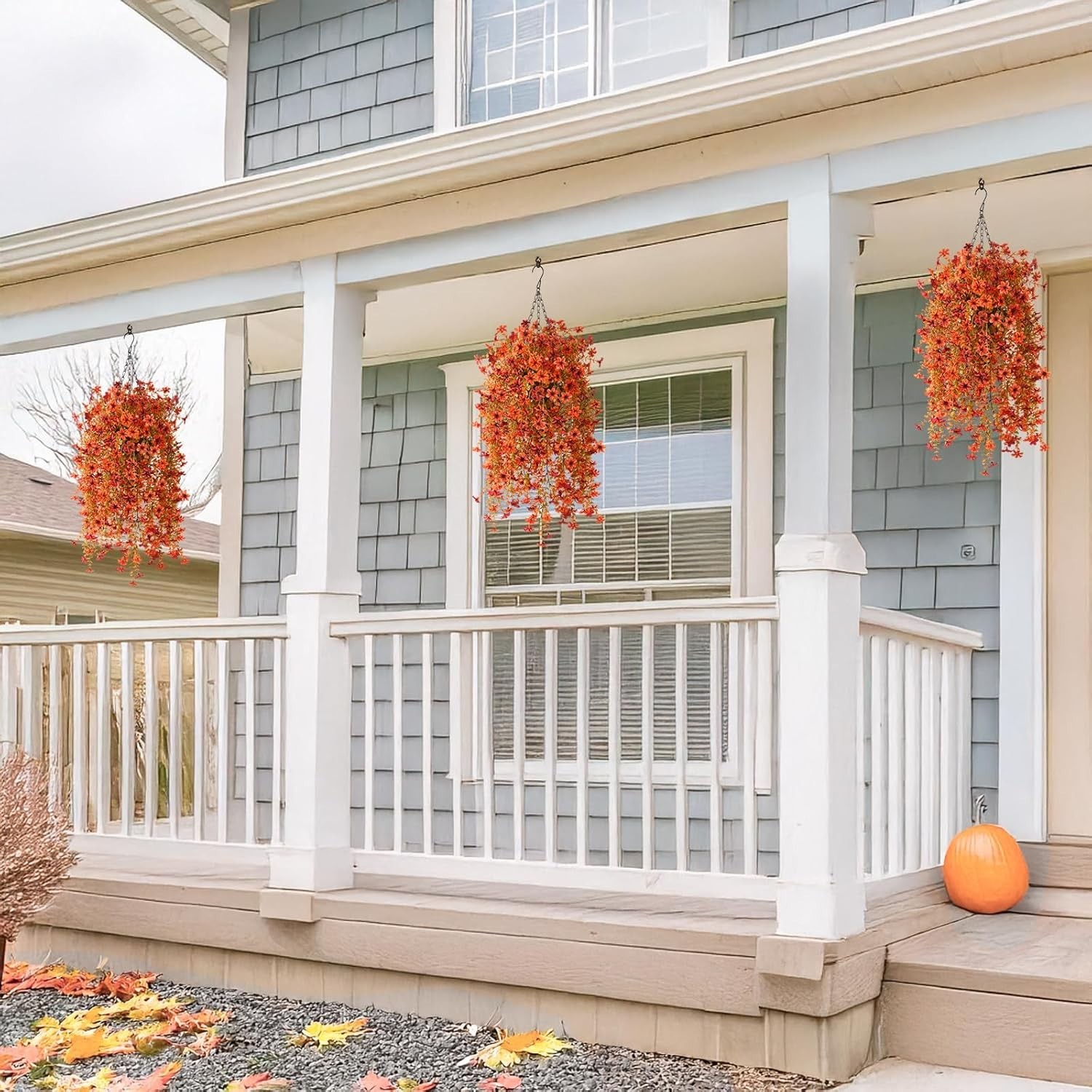 Lifelike Silk Fall Flowers with UV Protection – Perfect for Indoors & Outdoors
