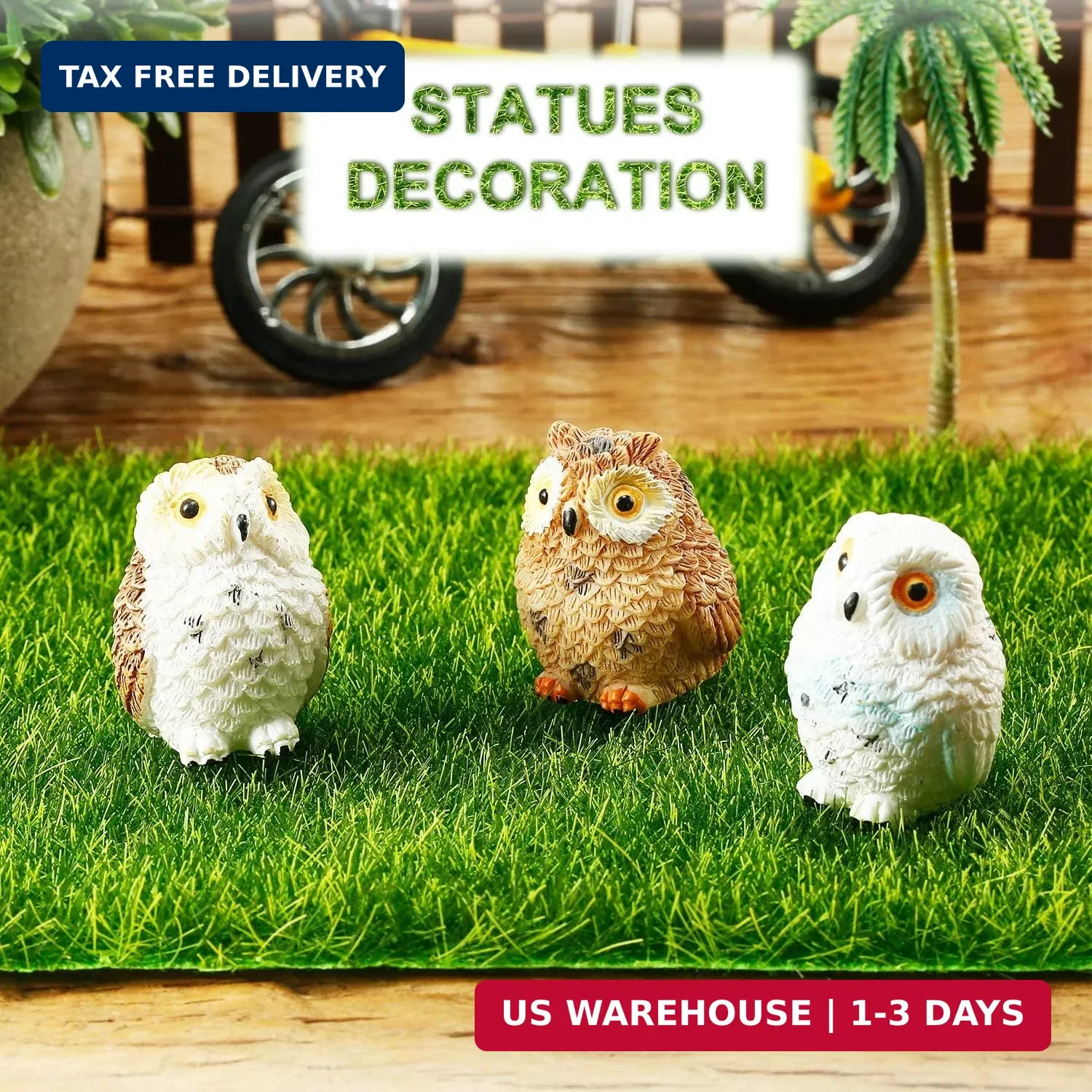 Mudder 10 Pcs Fake Grass for Crafts 6 x 6 Inches Artificial Grass Fairy Garden T