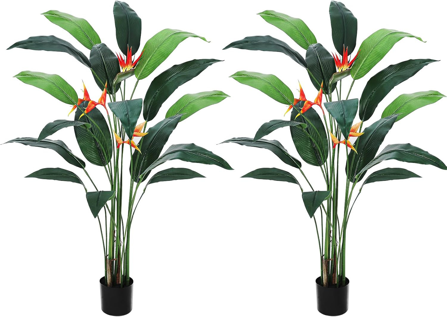 7Ft Artificial Bird of Paradise Plant – Perfect Faux Tree for Home & Office