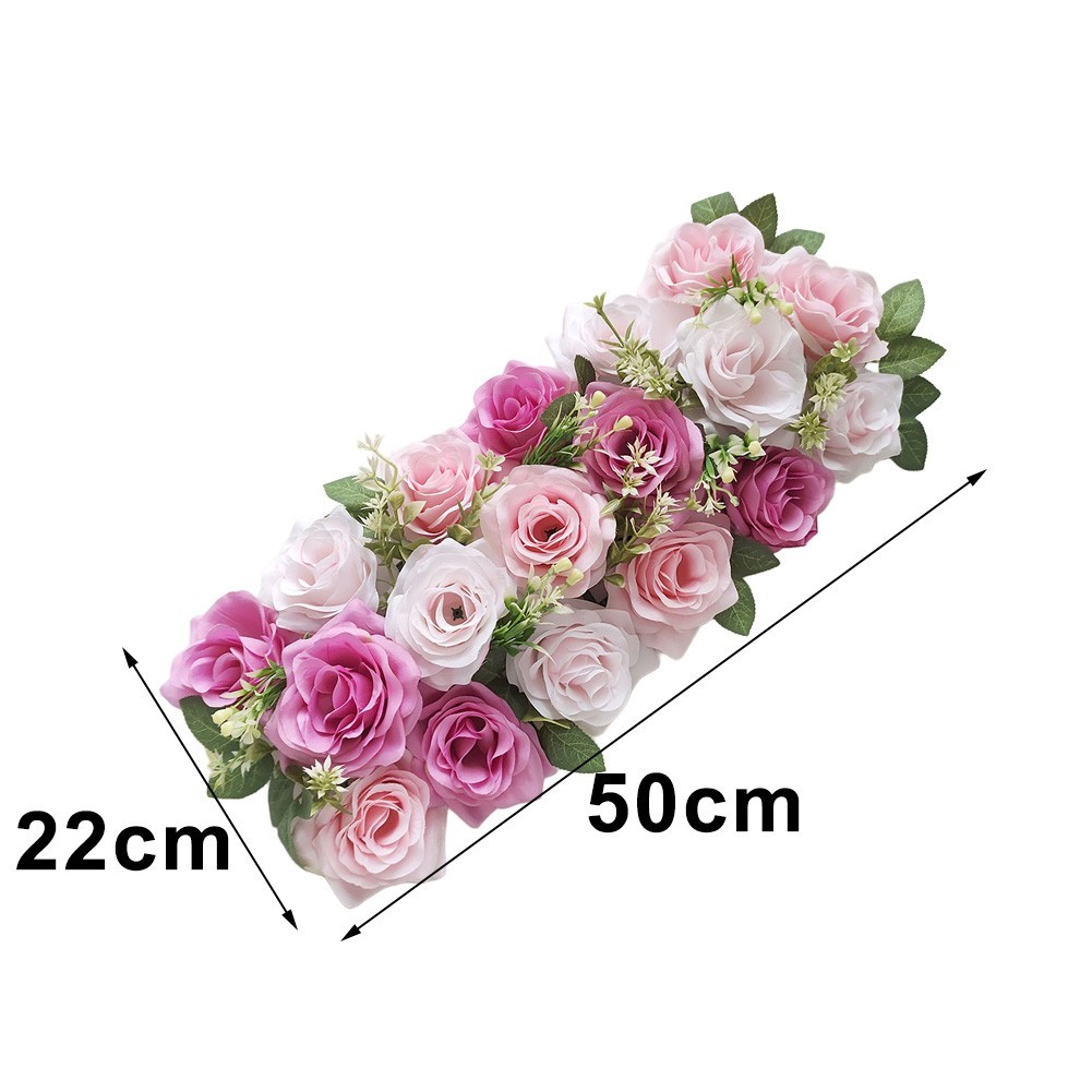 Wedding Artificial Flowers for Path Scene Decoration with Multiple Colors