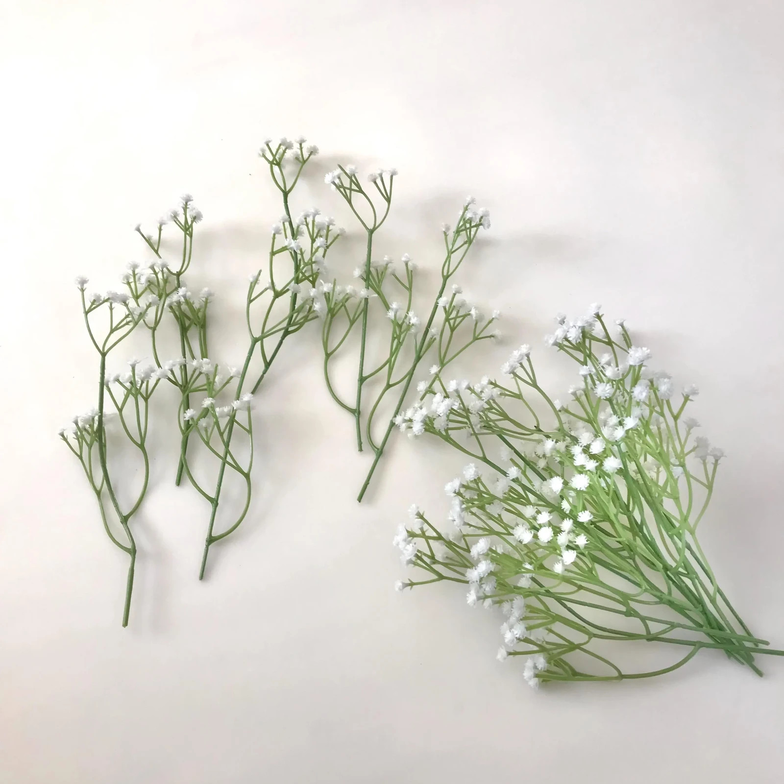 Huge lot 150+ Baby Breath Wedding Artificial Faux Flowers Floral Dollhouse Mini
