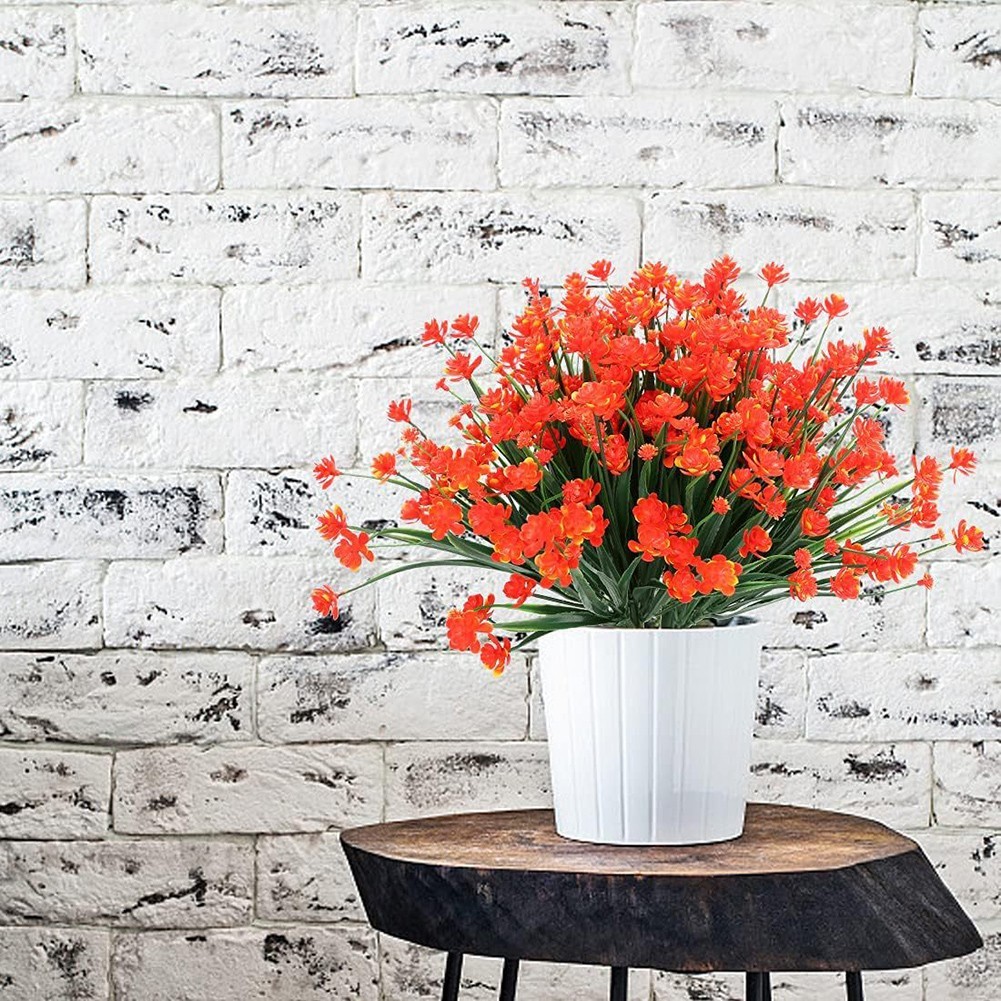 12 Artificial Flower Bundles for Stylish For Home and Event Decorations