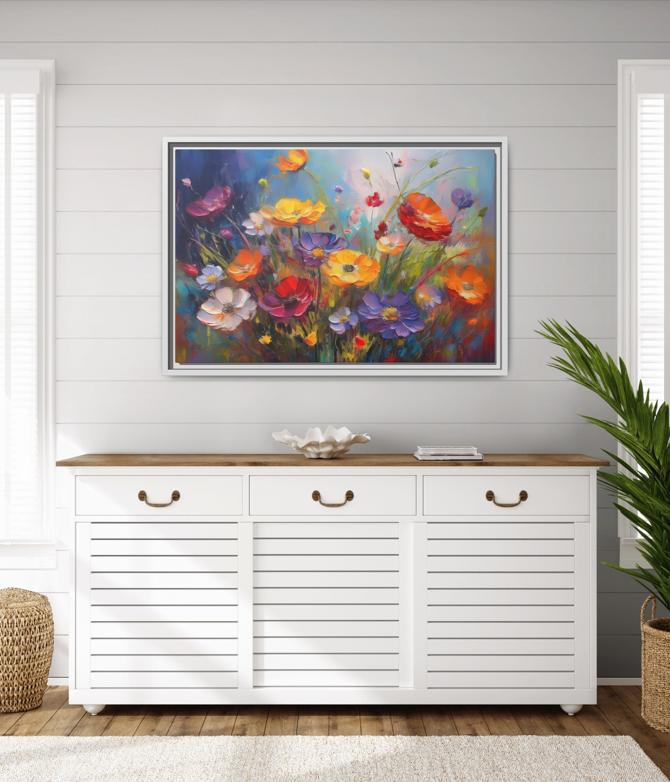 Wildflower Meadow – Framed