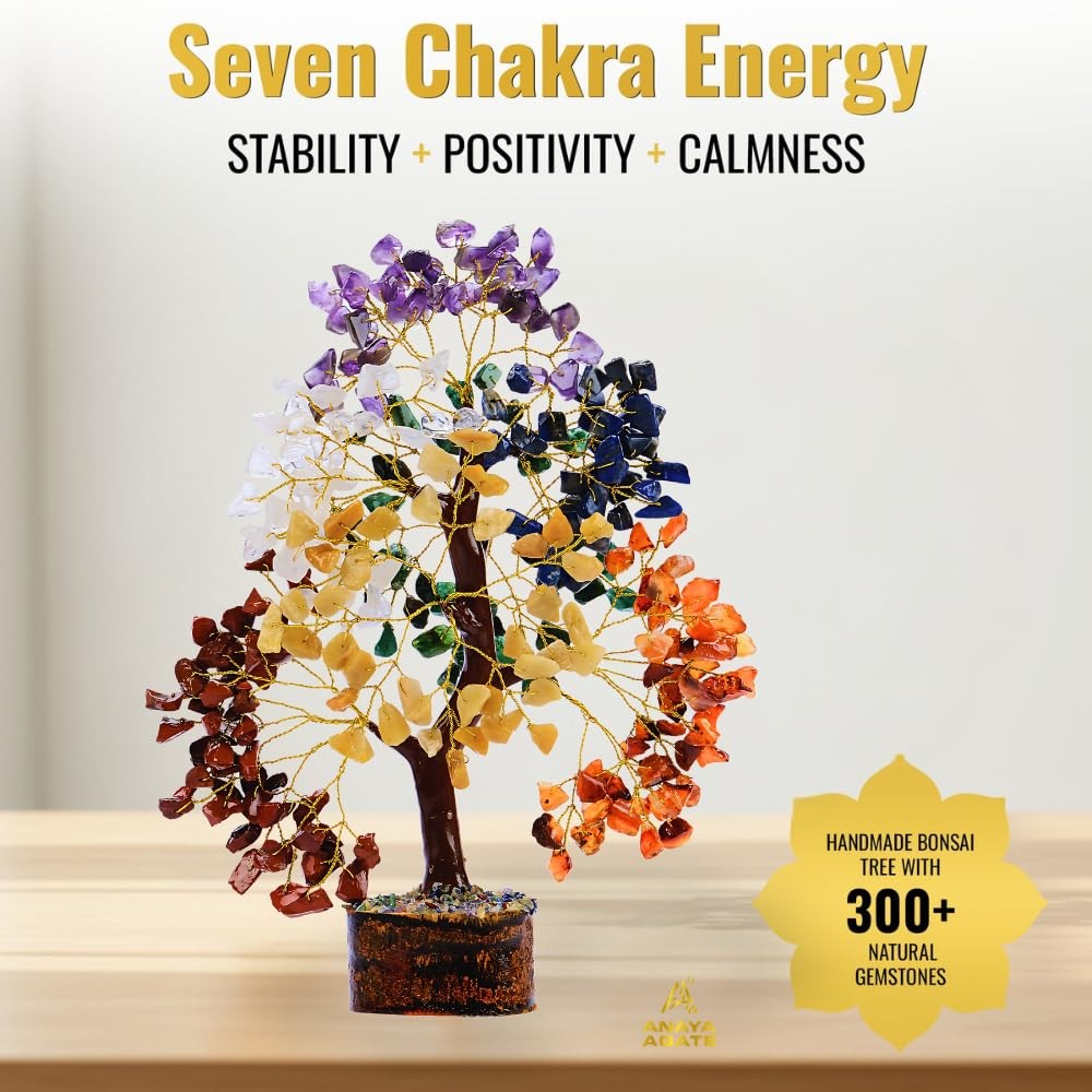 7 Chakra Crystal Tree of Life – Handmade Healing Crystals and Crystals and He…