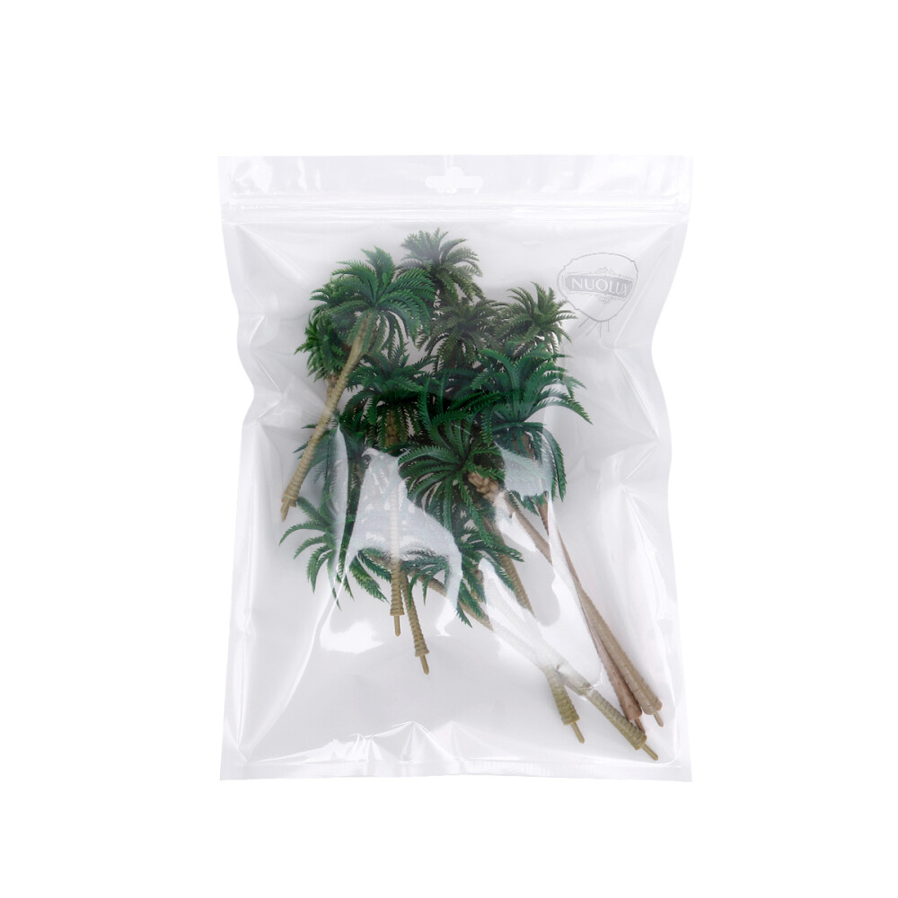 15PC Landscape Model Tree Scenery Model Coconut Palm Trees HO N Z Scale