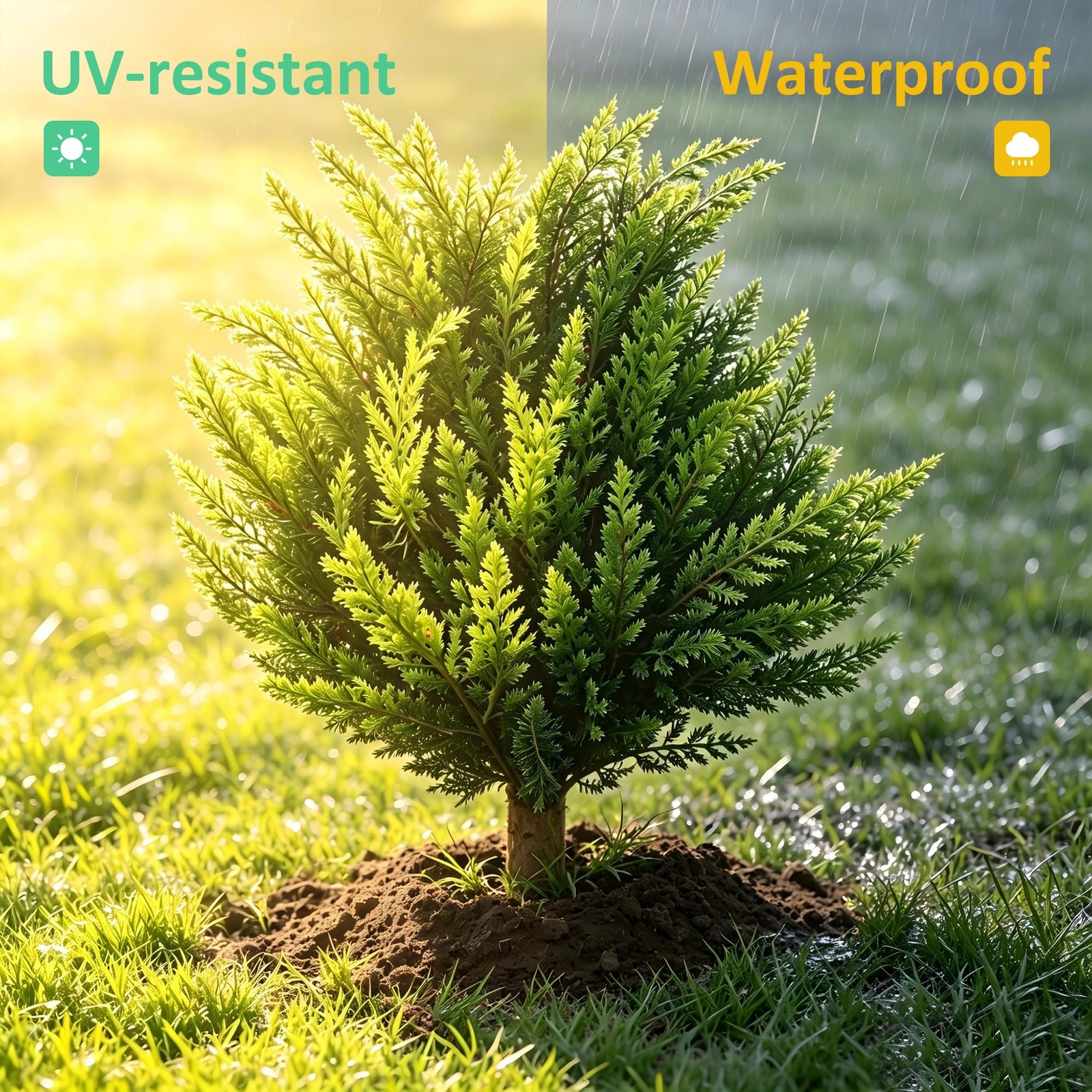 UV Resistant Topiary Balls & Faux Bushes, Ideal as Table Centerpieces & Table…