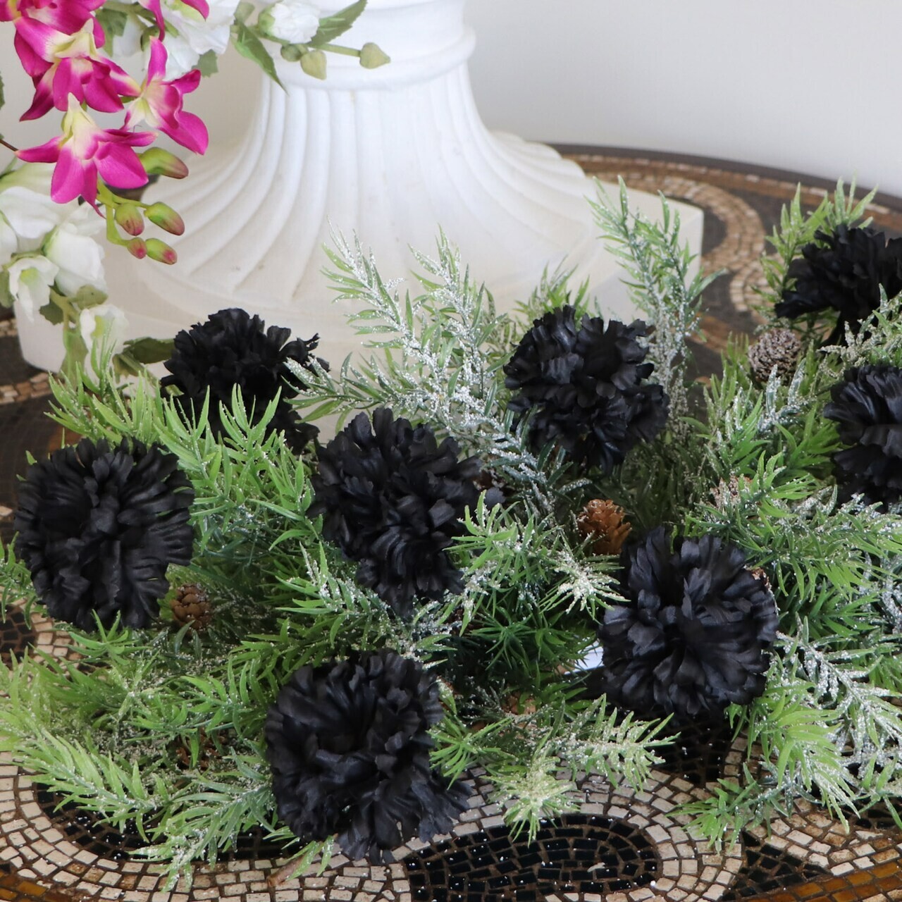 Box of 200: Artificial Carnation Flower Picks | 5″ Long | 3.5″ Wide