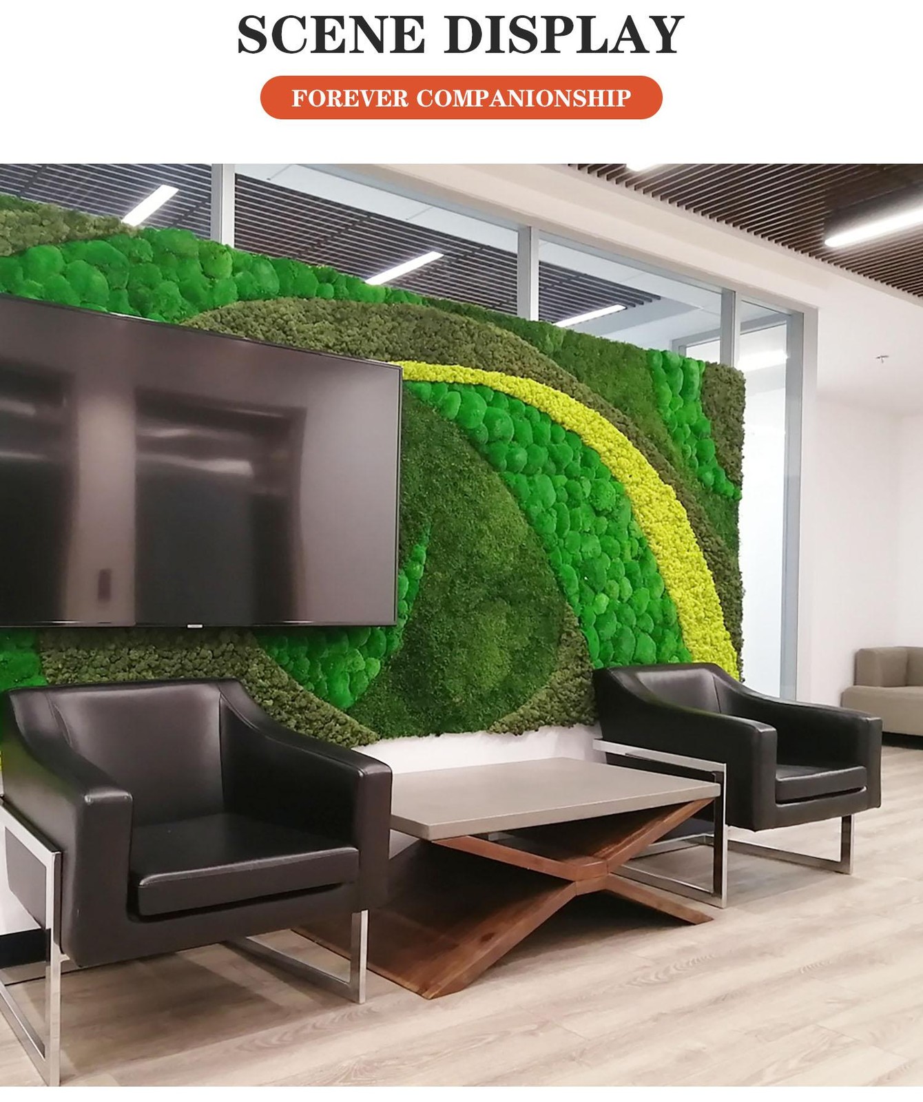 Artificial Green Moss, Eternal Life DIY Grass for Home, Garden & Mini Landscape