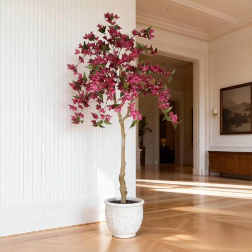 Artificial tree 6-foot artificial nine-leaf vine tree, used for indoor home dec