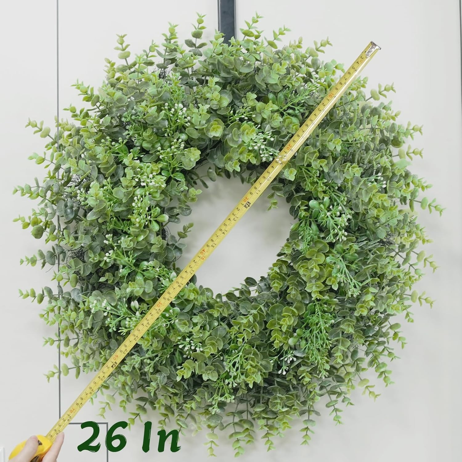 26-28” Greenery Boxwood Wreath – Stylish Indoor/Outdoor Decor for Any Occasion