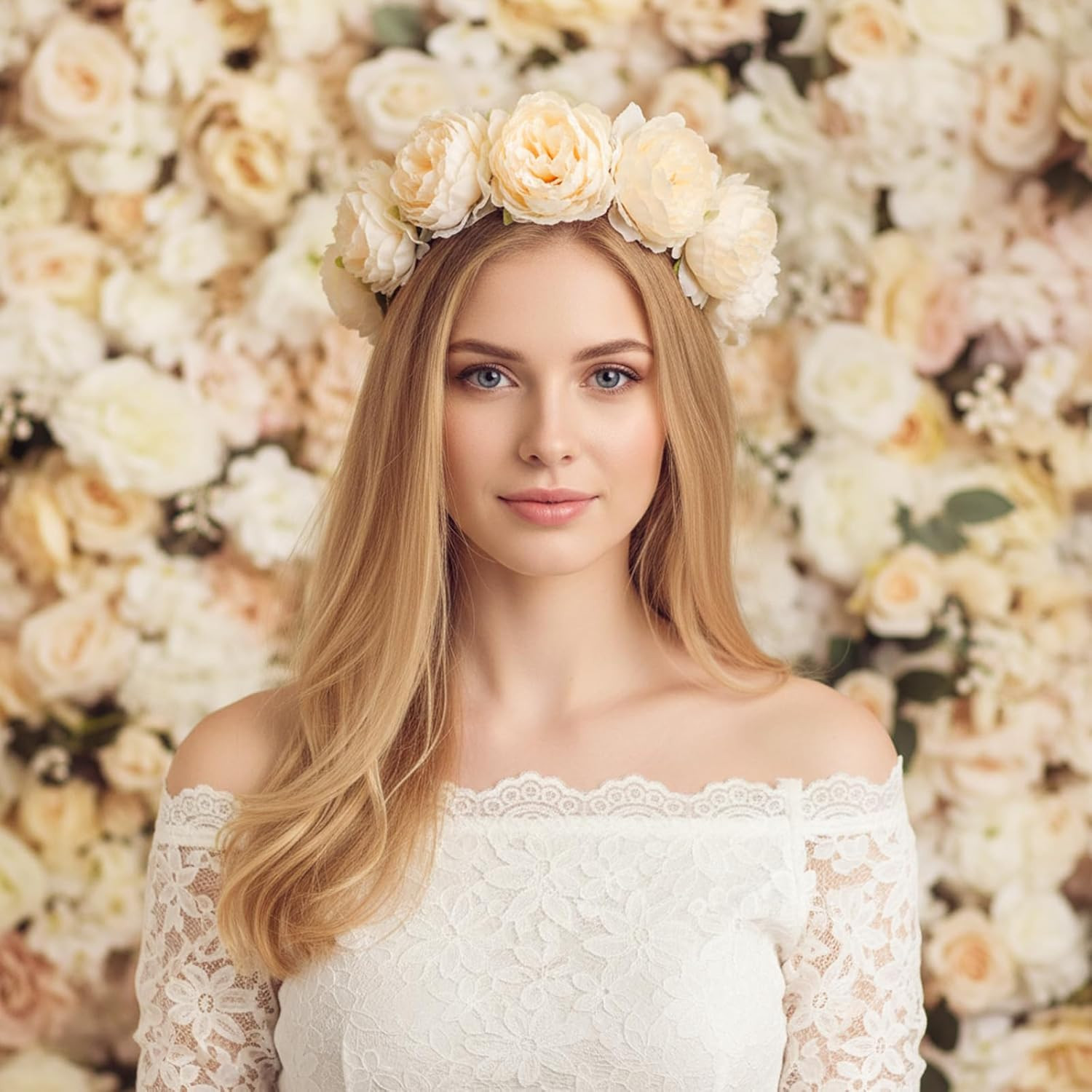 400 Pcs Champagne Silk Rose Heads for Wedding & Party Decor, DIY Floral Centerpi