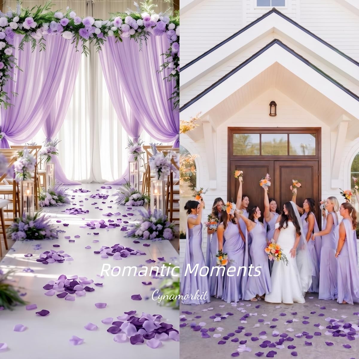 Black Fake Rose Petals Hotel Valentine Party Decoration 1000 PCS