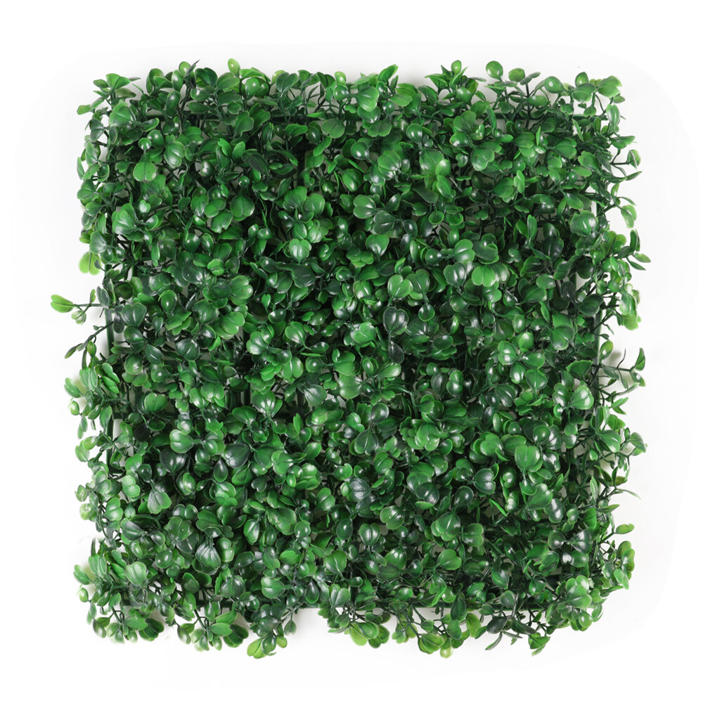 Artificial Plant Grass Mat Greenery Boxwood Wall Hedge Plant Fence Foliage Panel